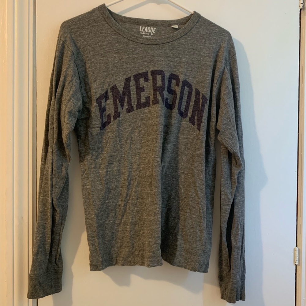 Emerson college long sleeve tee